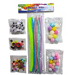 Set of 6 shapes of craft and art tools